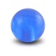 Boule de Piercing Acrylique Bleue Clair Transparente UV Seule