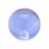 Nur Piercing Kugel Acryl Hellblau Transparent UV