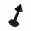 Labret- / Tragus-Piercing Stecker Bioflex Schwarz Spitze