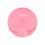 Transparent Acrylic UV Pink Barbell Only Ball