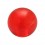 Nur Piercing Kugel Acryl Rot Transparent UV