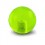 Bola de Piercing Acrílico Verde Transparentee UV Sólo