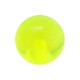 Einzelne Piercing-Kugel Acryl Grüne Transparent UV