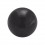 Nur Piercing Kugel Acryl Schwarz UV