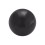 Bola de Piercing Acrílico Negro UV Sólo