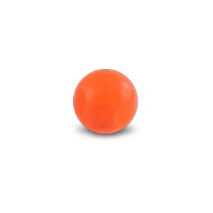Nur Piercing Kugel Acryl Orange Transparent UV