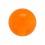 Einzelne Piercing-Kugel Acryl Orange Transparent UV