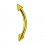 Micro-Augenbrauenpiercing 1.0 mm / 18 G Eloxiert Golden Mini-Spitzen