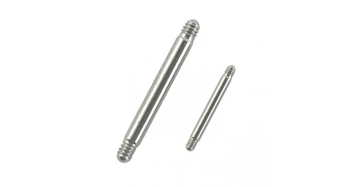 Barre D'Échafaudage Titane 14g 60mm - Piercing Industriel Anodisé Multicolore