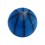 Boule de Piercing Acrylique Basket Ball Noir / Bleu