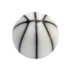 Boule Acrylique Basket Ball Noir / Blanc