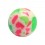 Pink/Green Fragments Acrylic UV Piercing Only Ball