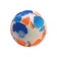 Orange/Blue Fragments Acrylic UV Piercing Only Ball