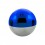 Dark Blue Dual Anodizing Anodized 316L Steel Piercing Ball