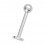 Piercing Innengewinde Stud Chirurgenstahl 316L Kugel