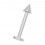 Piercing Innengewinde Stud Chirurgenstahl 316L Spitze