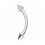 Augenbrauenpiercing Innengewinde Chirurgenstahl 316L Spitzen