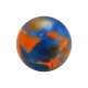 Orange/Blue Light Marbling Acrylic UV Body Piercing Only Ball