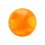 Boule de Piercing Acrylique Marbrures Claires Jaunes / Oranges