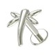 Piercing Knorpel Stahl 316L Libelle Geformt Metallisiert