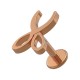 Knorpel-Piercing Stahl 316L Schere Geformt Gold Rosa