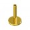 Gold Anodized Grade 23 Titanium Stud PUSH-FIT Piercing Bar
