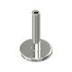 Metallized Grade 23 Titanium Stud PUSH-FIT Piercing Bar