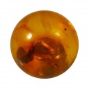 Amber Attractive Acrylic 8MM Belly Button Ring Only Ball