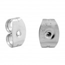 Fermoirs Papillon Boucles d'Oreilles Acier Chirurgical 316L