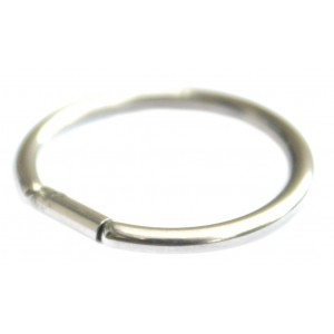 Ring- / Labret-Piercing Chirurgenstahl 316L in D