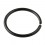 Nasenpiercing Micro-Ring 16 G Stahl 316L Schwarz Eloxiert
