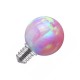 Pink Synthetic Opal Ball of Microdermal Piercing