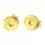 18K Yellow Gold Plated 925 Sterling Silver Butterfly Earring Backs
