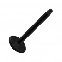 Barre Piercing Stud PTFE T&eacute;flon Noire