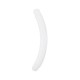 Barra Piercing Banana PTFE Tefl&oacute;n Blanca