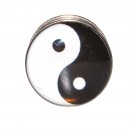 Lobus- / Ohr-Plug Chirurgenstahl 316L Yin Yang