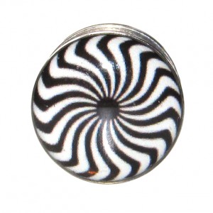 Lobus- / Ohr-Plug Chirurgenstahl 316L Spirale