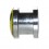 Plug Oreille / Lobe Blackline Smiley Jaune