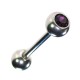 Langue Pierre Zircone Violette