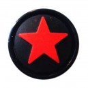 Plug Oreja / Lóbulo Blackline Estrella Rojo