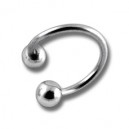 Spiral- / Helix-Piercing Titan Grad 23 Kugeln