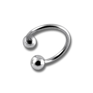 Piercing Helix / Spirale Titane Grade 23 Boules