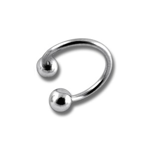 Spiral- / Helix-Piercing Titan Grad 23 Kugeln