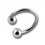 Piercing Spirale Acier Chirurgical Boules