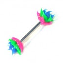 Nipple-Piercing Biokompatiblen Silikon Rosa / Gr&uuml;n / Blau