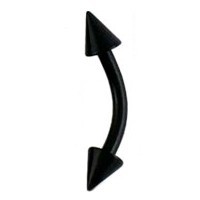 Piercing Arcade Blackline Titane Grade 23 Anodisé Noir Piques