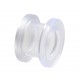 Tunnel Oreille / Lobe Acrylique Transparent