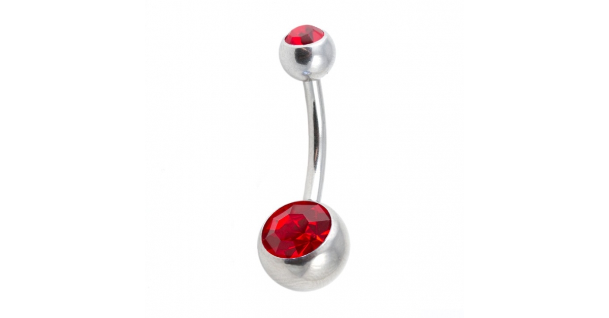 Piercing Nombril Main De Fatma En Acier 316L Plaqué Or 14 Carats Avec Zircone