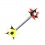 Nipple-Piercing Biokompatiblen Silikon Schwarz / Gelb / Rot