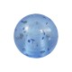 Acrylic UV Light Blue Piercing Glitter Only Ball